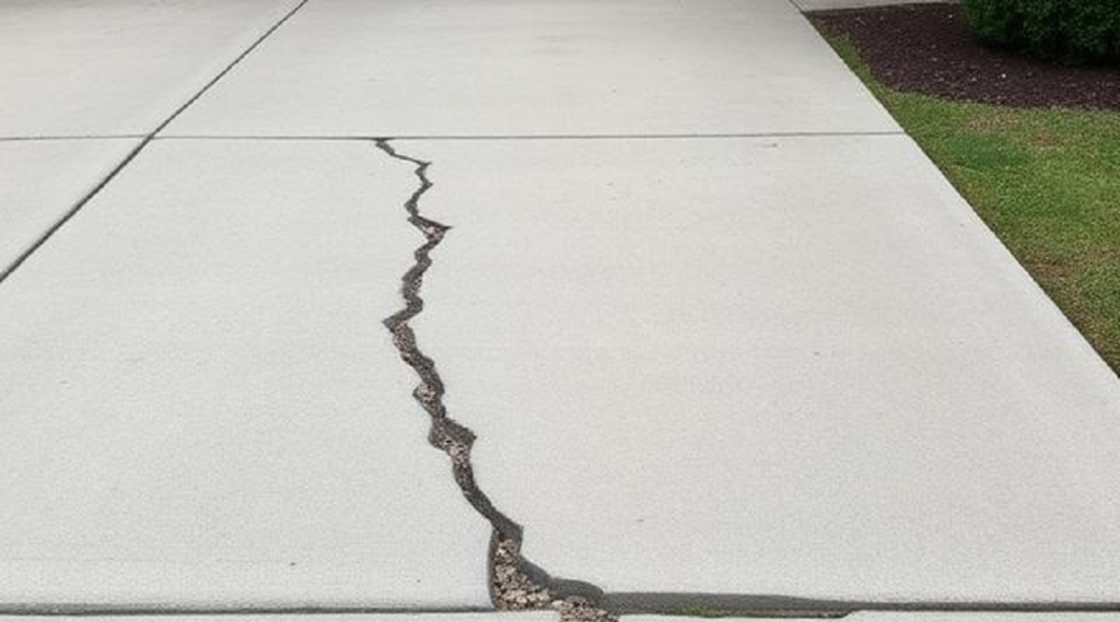 concrete driveway repair