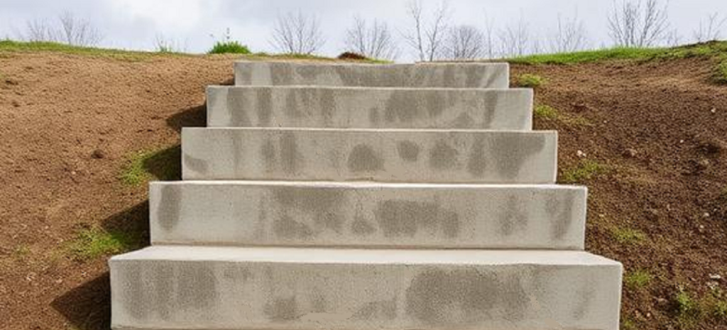 concrete steps