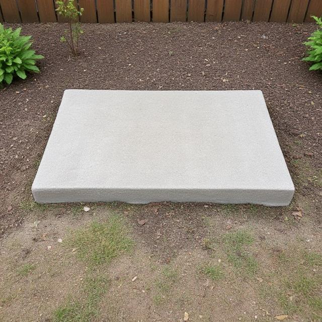 HVAC pad