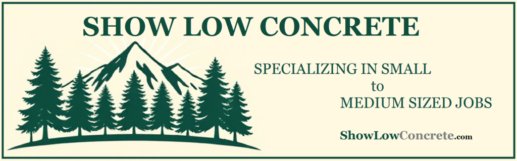 show low concrete